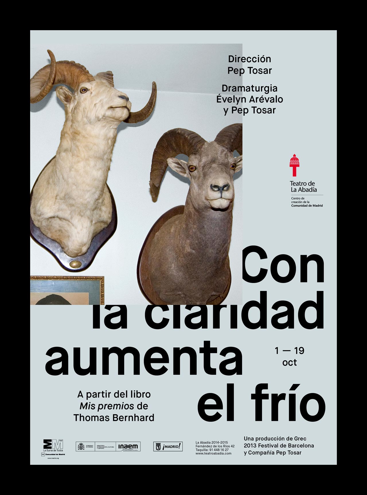 Teatro de la Abadía Tres Tipos Gráficos